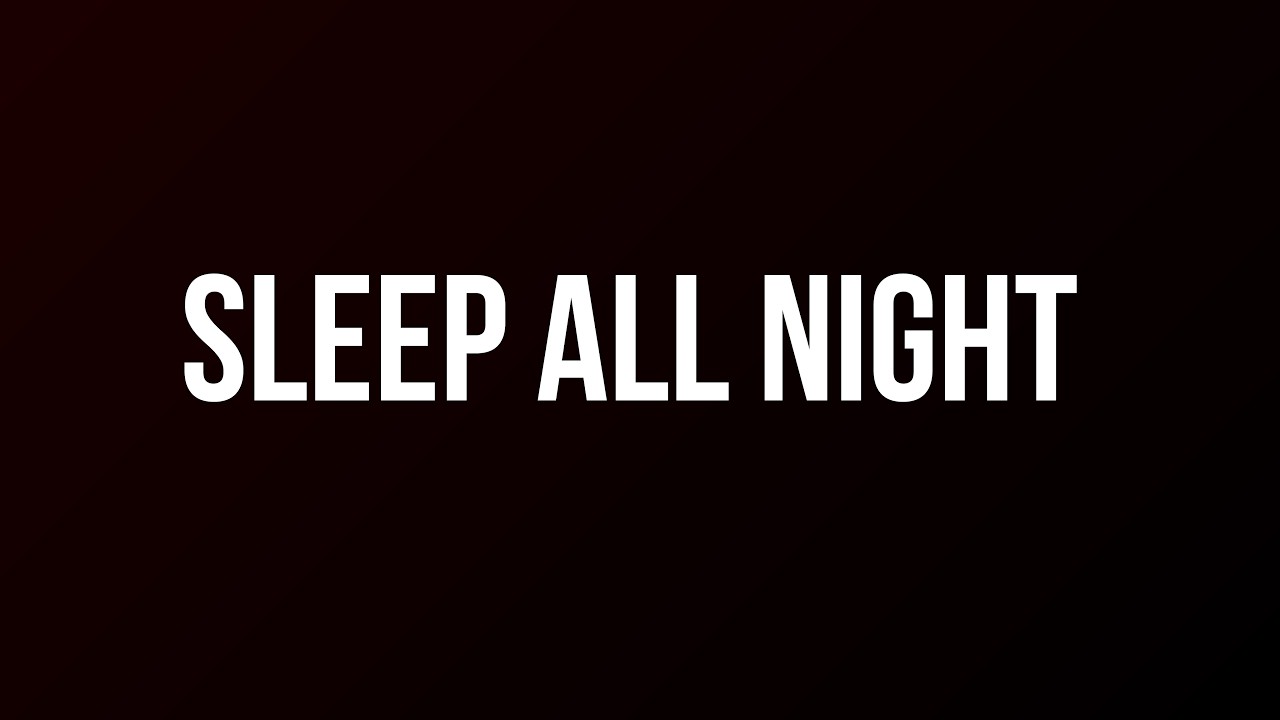 Deep Rain for Sleeping Like Never Before