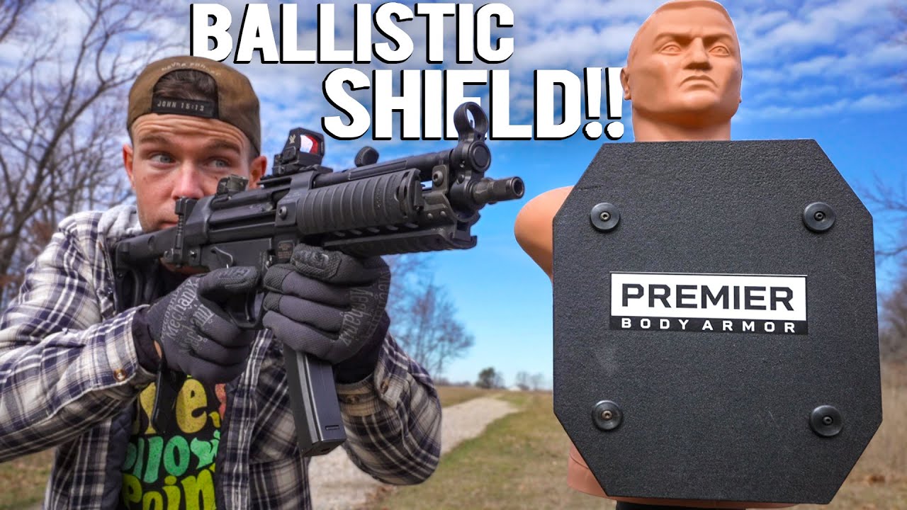 How Effective is a Bulletproof Shield in REAL LIFE???