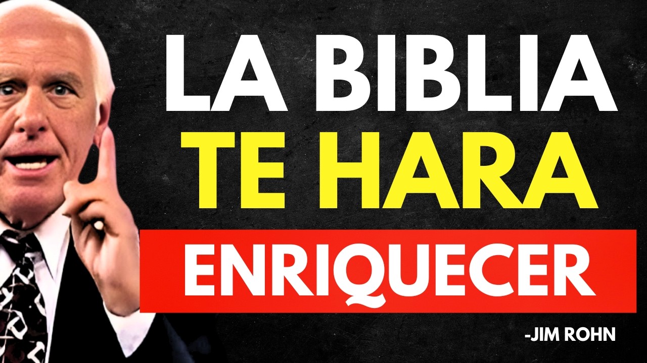 Así enseña proverbios a hacerse rico( ENSEÑANZA BIBLICA) Jim Rohn Discurso Motivacional
