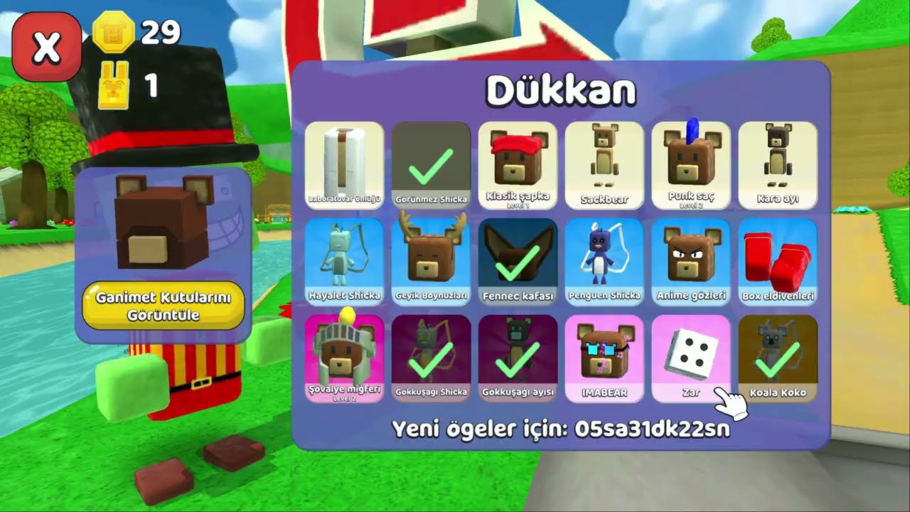 SUPER BEAR ADVENTURE-ALTIN TOPLAYIP ÇARK ÇEVİRİYORUM
