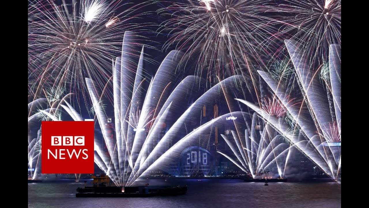 New Year 2018: Hong Kong's celebration- BBC News
