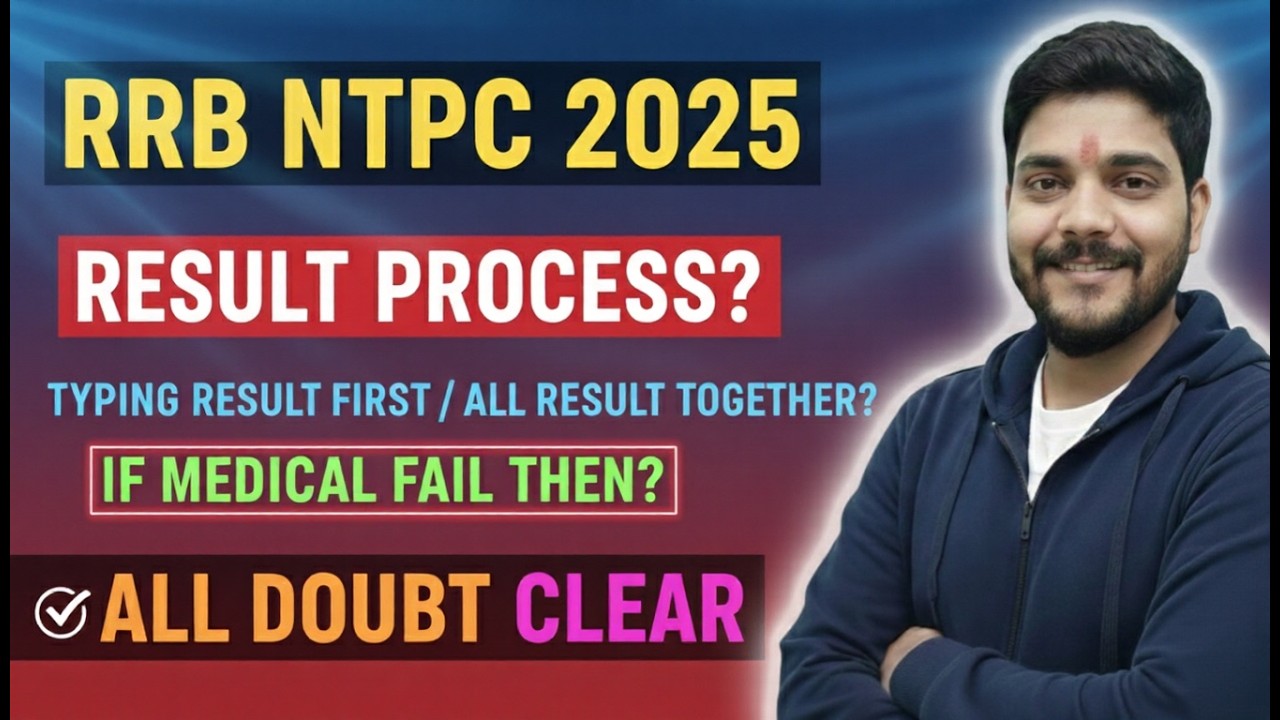 RRB NTPC 2025 || RESULT PROCESS?  MEDICAL FAIL THEN? #rrbntpc2025 #rrbmahwal 