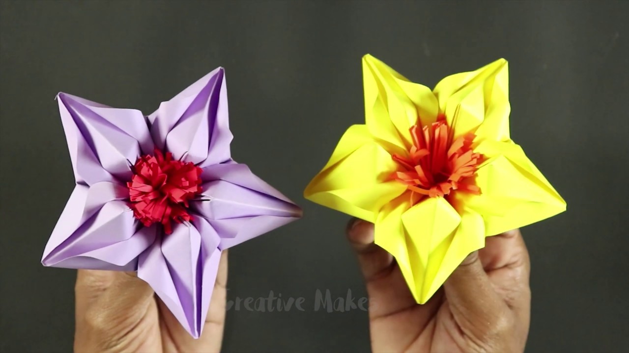 Paper Flowers | Make Realistic and Easy | Creative Makes