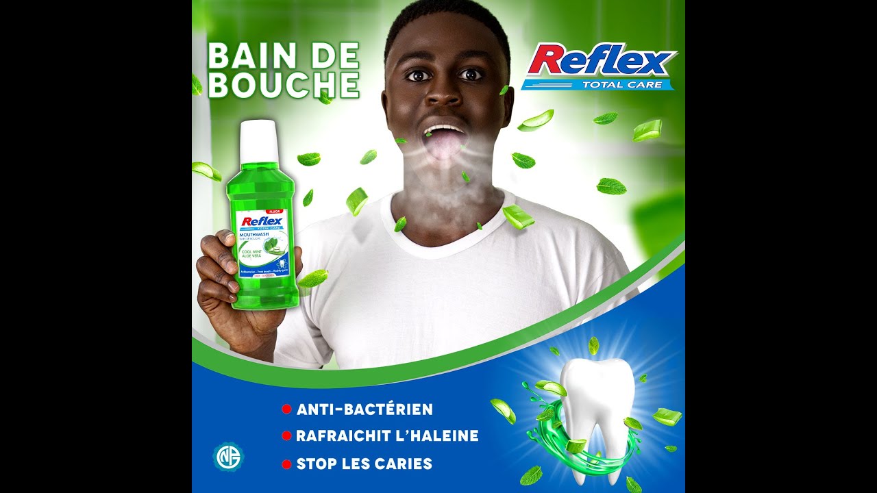 REFLEX BAIN DE BOUCHE - spot tv officiel