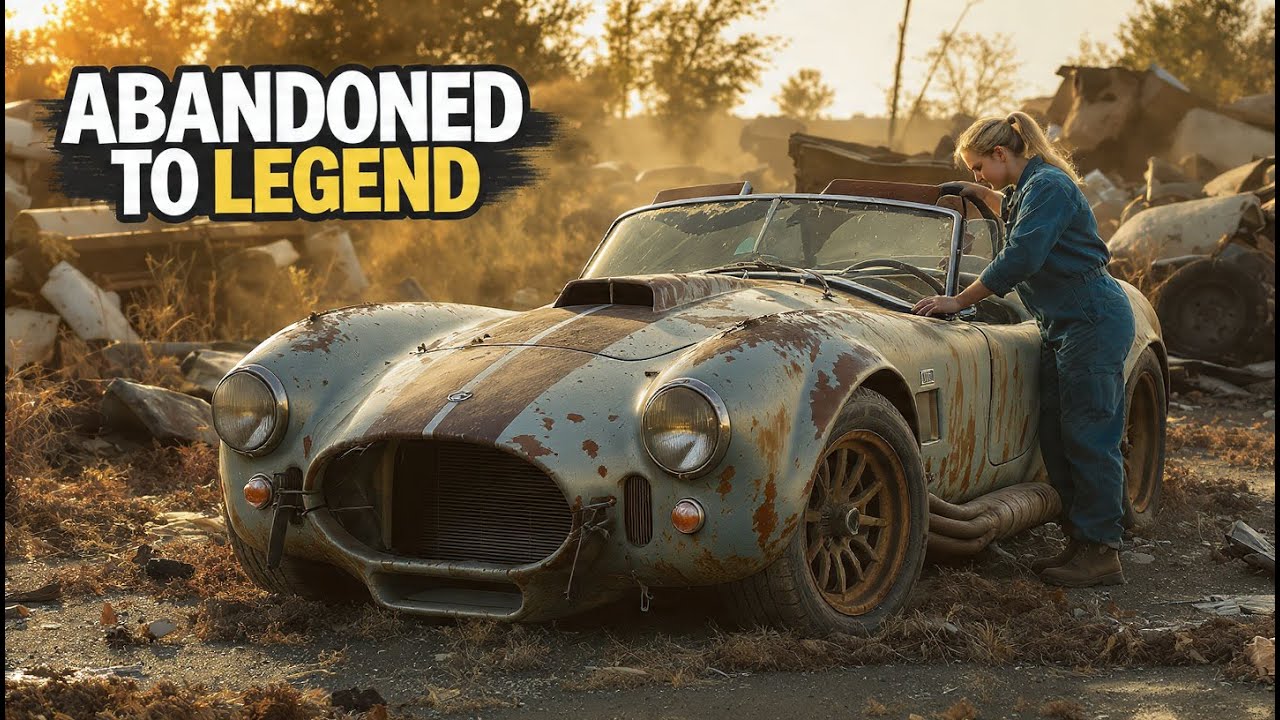 Complete Restoration of a 1965 Shelby Cobra 427 that was abandoned in a junkyard (ASMR)