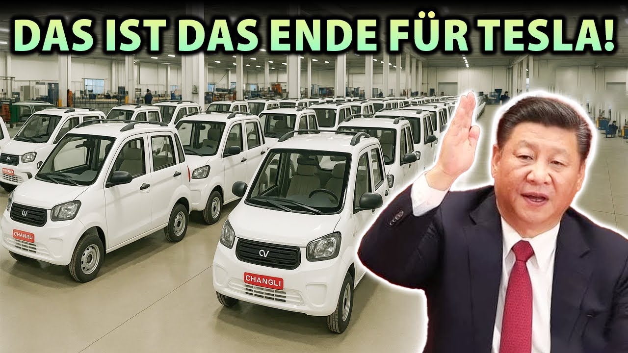 CHINA bringt MINI-E-AUTO für 2.000 US-Dollar auf den Markt – und sorgt weltweit für Aufsehen!