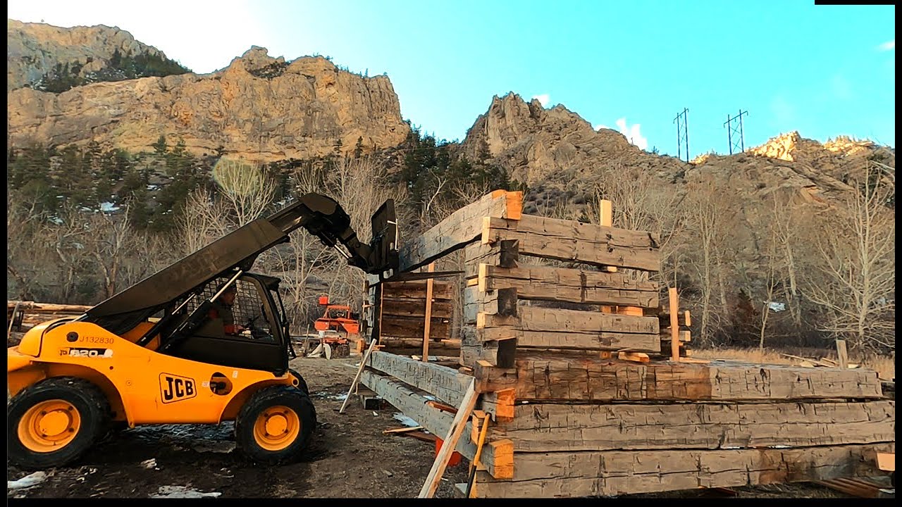 Old Hand Hewn Cabin Shell Part 2