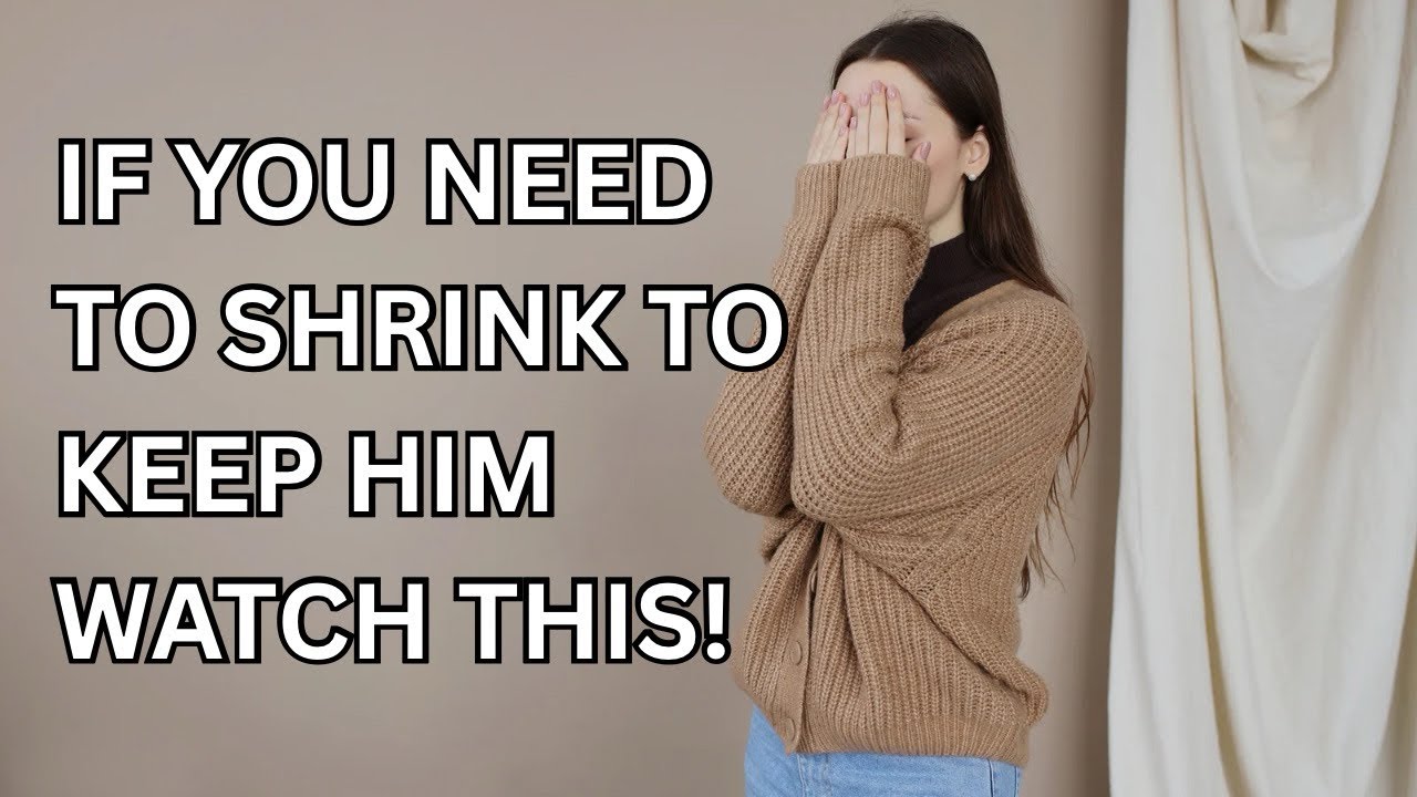 IF YOU NEED TO SHRINK TO KEEP HIM WATCH THIS!