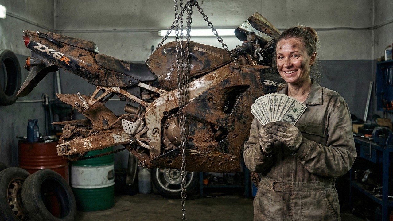 KAWASAKI ZX-6R REPAIR & RESTORATION | DAMAGED 600CC SUPERBIKE REBUILD