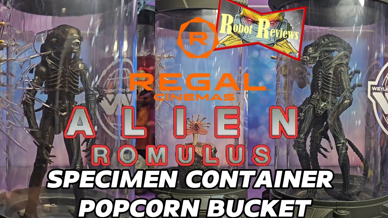 Regal Alien Romulus Popcorn Bucket Review: A Collector's Delight