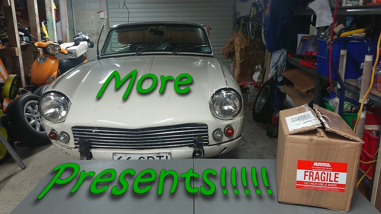 66 SPTI part 10 – More Presents for my 1966 Spitfire 4 Mk II restoration