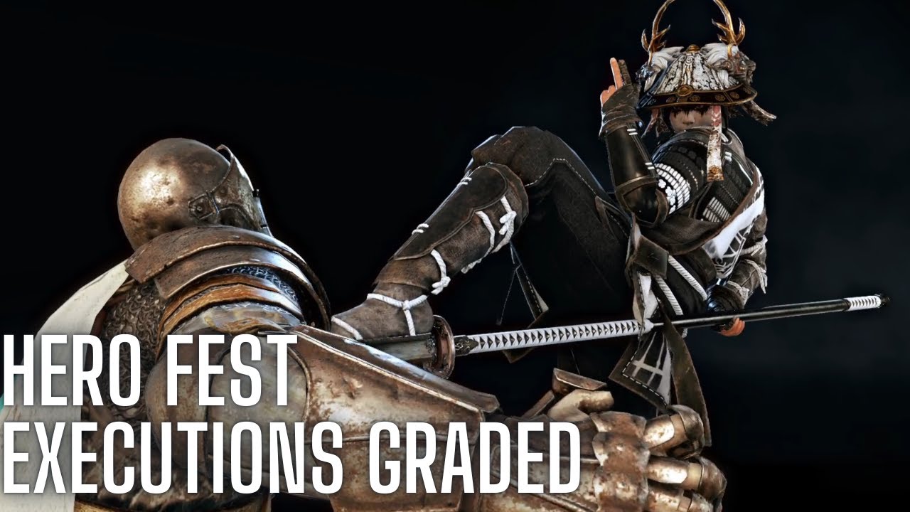 For Honor Y9S2 (Title 2 Update) Hero Fest Executions GRADED