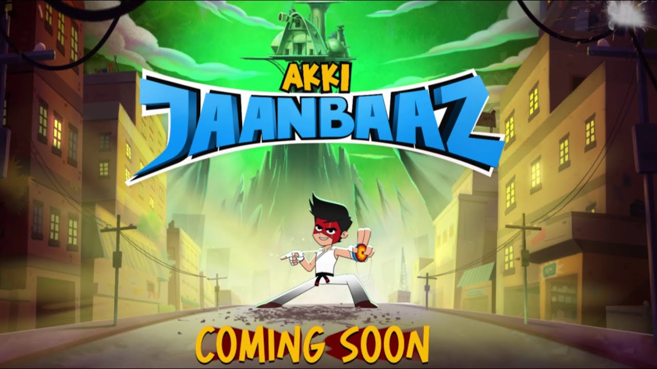 Akki Jaanbaaz | Cartoon Show - Coming Soon | Cartoons for Kids in Hindi | Karate Superhero | Gubbare