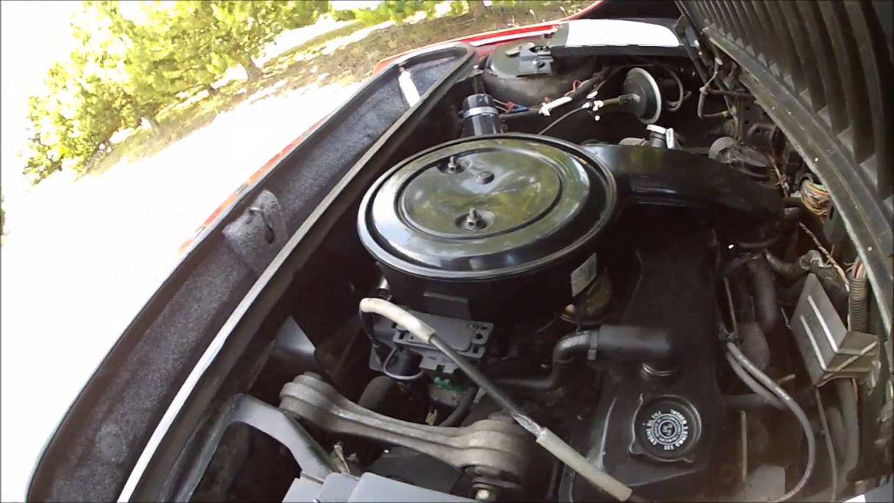 1984 Pontiac Fiero 4 cyl 2.5L Iron Duke 