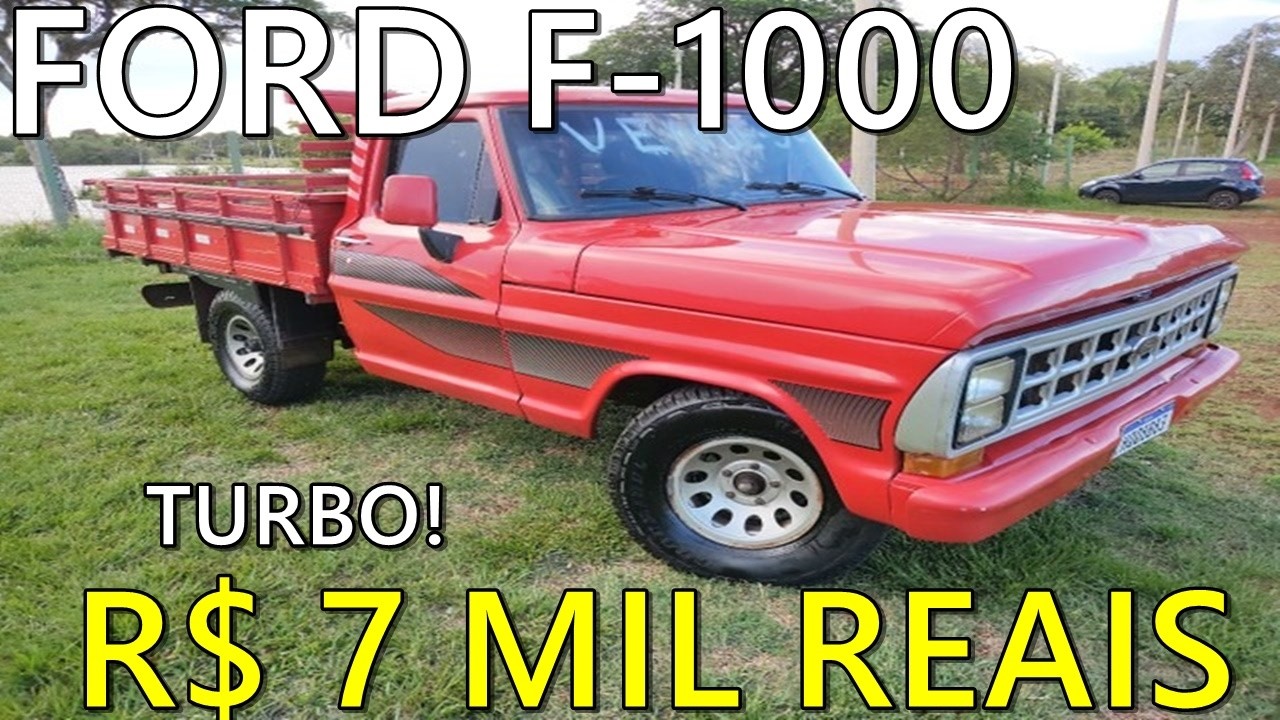 FORD F1000 A VENDA A PARTIR 7 MIL REAIS