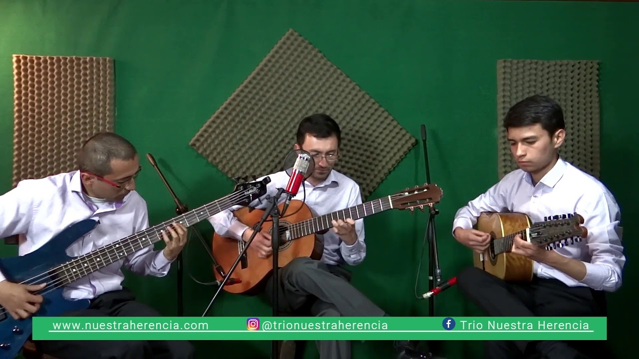 Colombia es Amor (Bambuco) - Homenaje a Colombia - Música Colombiana - Trío Nuestra Herencia