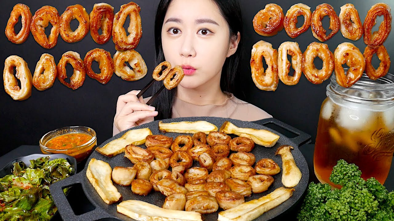 고소함 폭발🐷돼지막창구이 먹방 ! Real Sound MUKBANG | ASMR | EATING SOUND