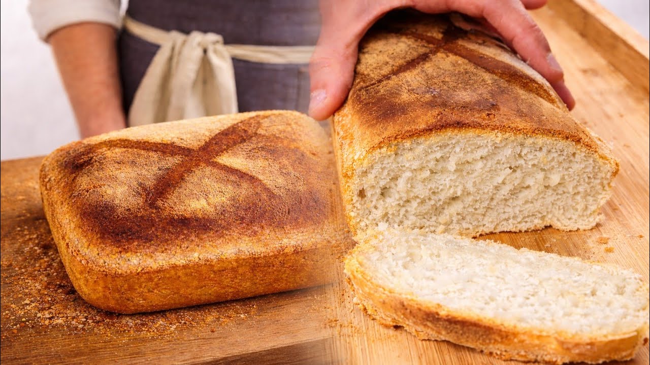 Я больше не покупаю хлеб! 🍞 Простой и быстрый хлеб без усилий