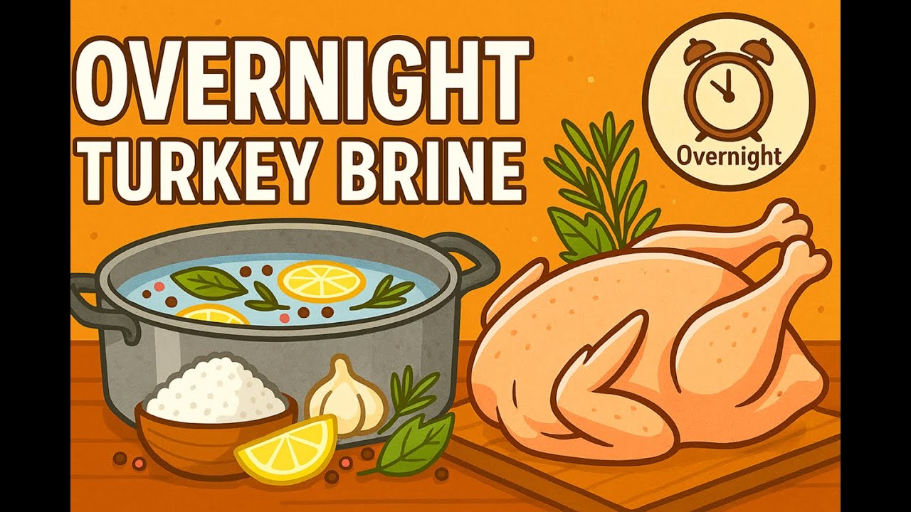 Best Turkey Brine Recipe Overnight (Salt, Sugar & Herb Brine Guide)