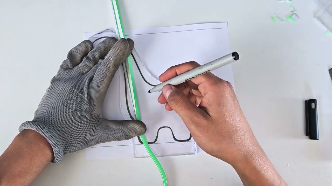 🦕 Letrero LED Neón Flex Casero Tutorial paso a paso | Lampará Neón DIY