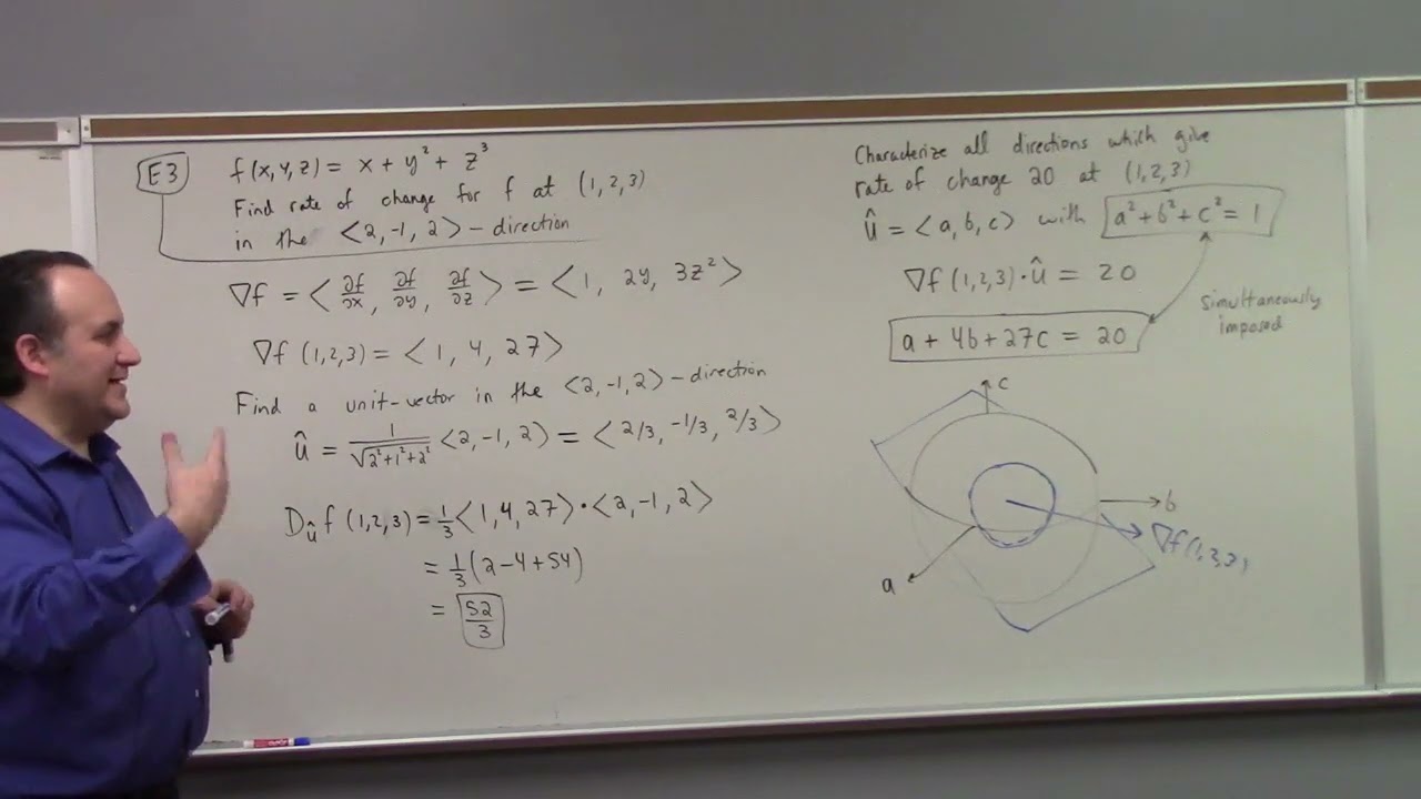 Multivariate Calculus: partial derivatives, phi hat derived, product rule, chain rule, 2-18-26
