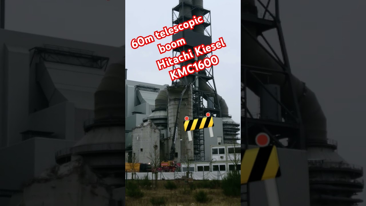 Hitachi Zaxis #demolition #excavator KMC1600 🚧⚠️ #shorts #heavymachinery