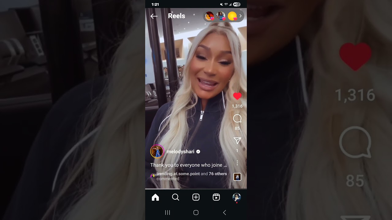 MELODY SHARI - WISHING EVERYONE A HAPPY MOTHER'S DAY AND THANK YOU TO EVERYONE WHO JOINED HER LIVE