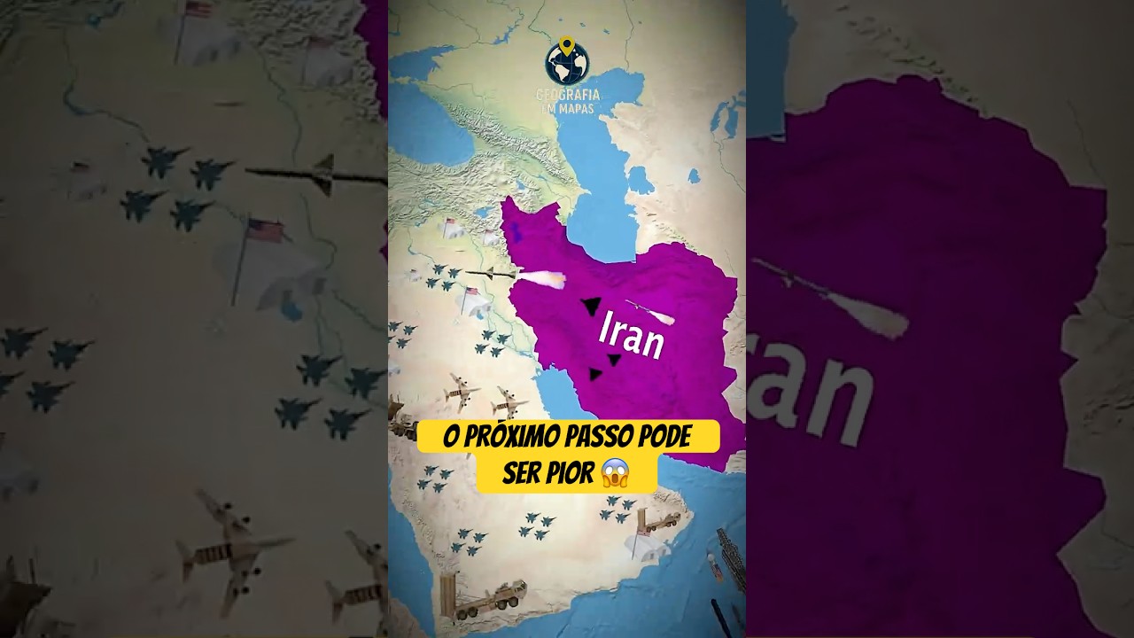 URGENTE: Ataque EUA+Israel ao Ir&atilde; e retalia&ccedil;&atilde;o em 1 hora