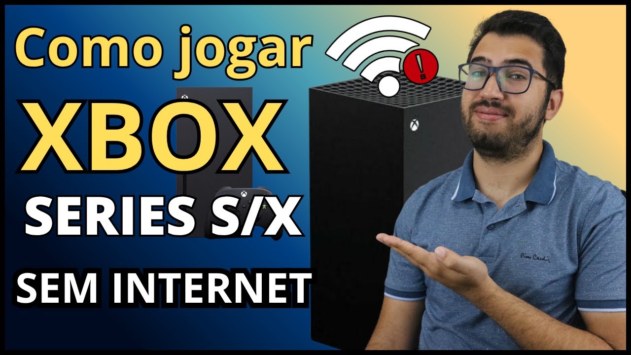 Como jogar Xbox Series SEM INTERNET! Modo Offline
