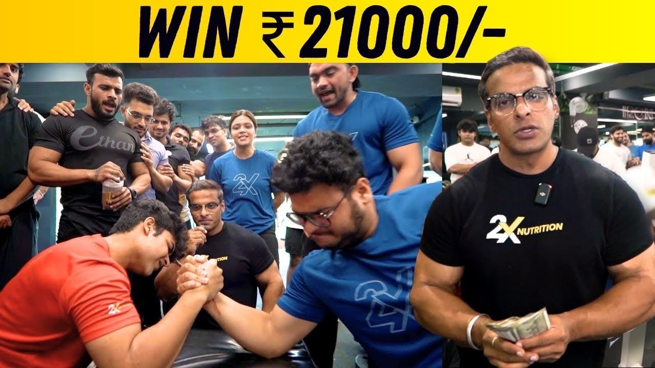 Biggest Gym Competition of 2024 | Win and Get 21000 Cash | Yatinder Singh