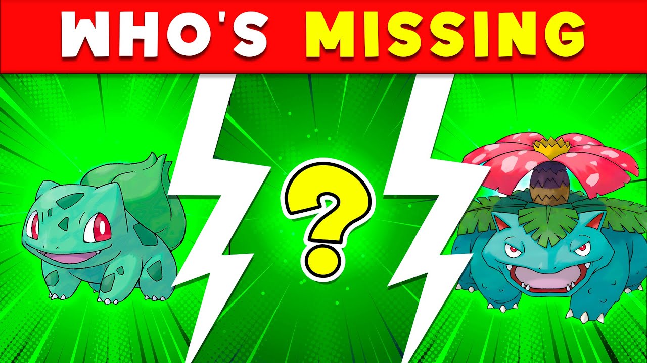 Quiz Pok&eacute;mon | Czy potrafisz ukończyć łańcuchy ewolucji Pok&eacute;mon?
