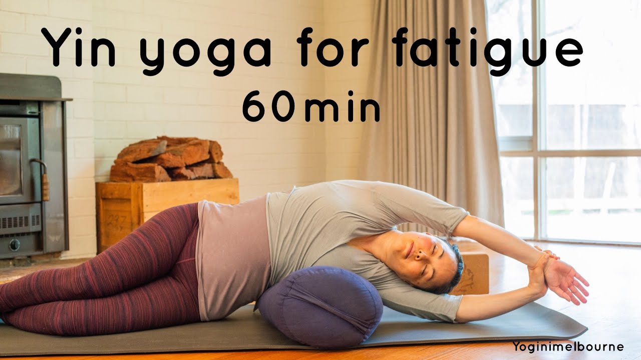 Yin yoga for fatigue | 60min | twists | hips | spine