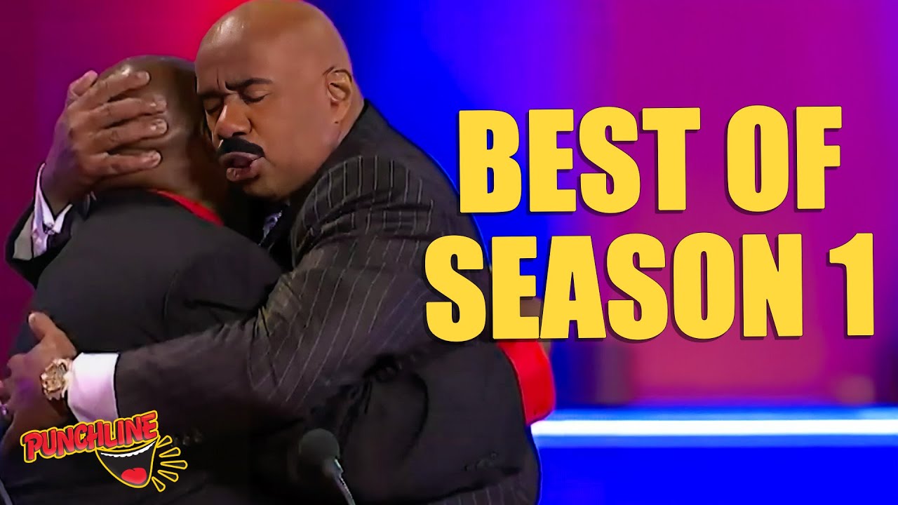 Best of Steve Harvey’s First Season on Family Feud: Funniest Answers & Reactions!