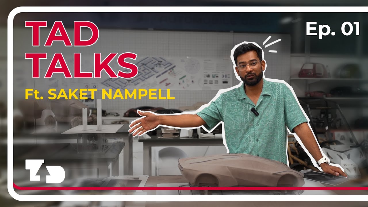 TAD Talks - Ep. 01 ft. Saket Nampell  #nationalinstituteofdesign #TAD #designtalk #nid