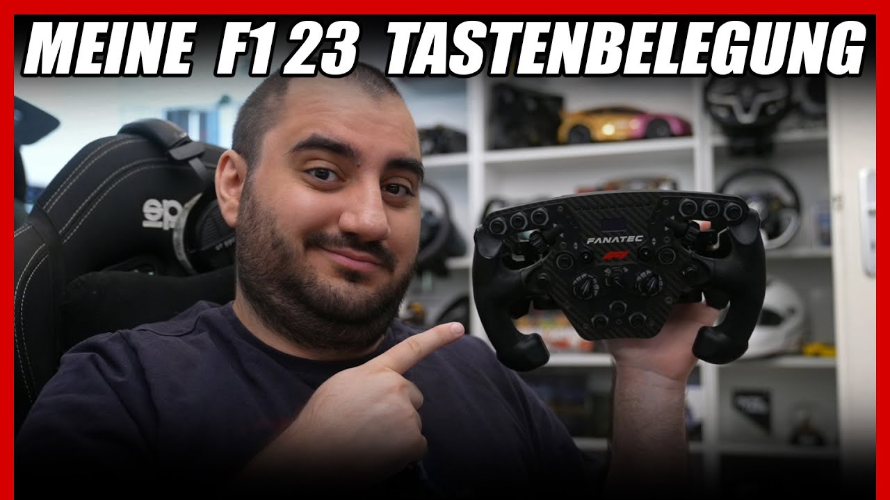 Meine F1 23 Lenkrad-Tastenbelegung