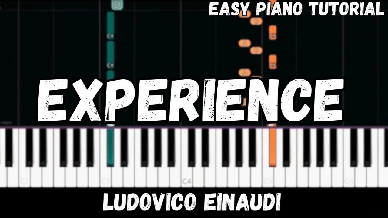 Ludovico Einaudi - Experience (Easy Piano Tutorial)
