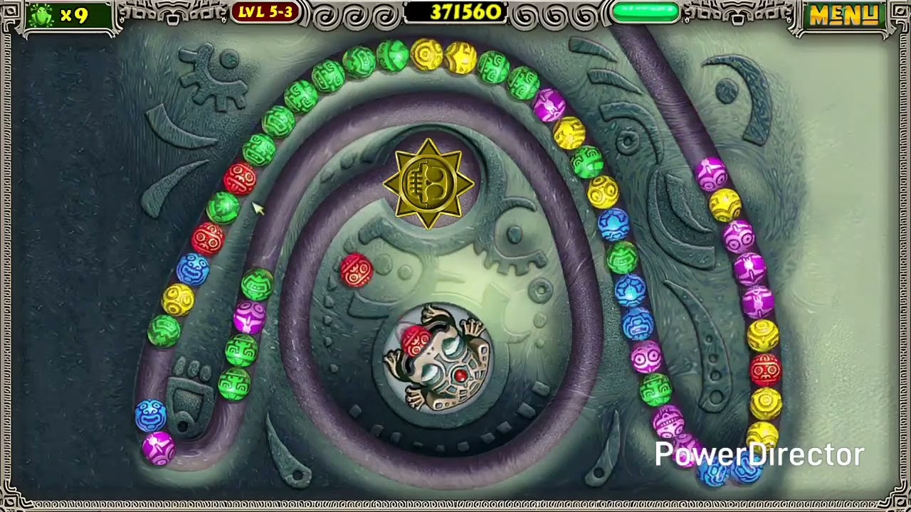 Zuma Deluxe Widescreen v1.0 (HD) Level 5-3