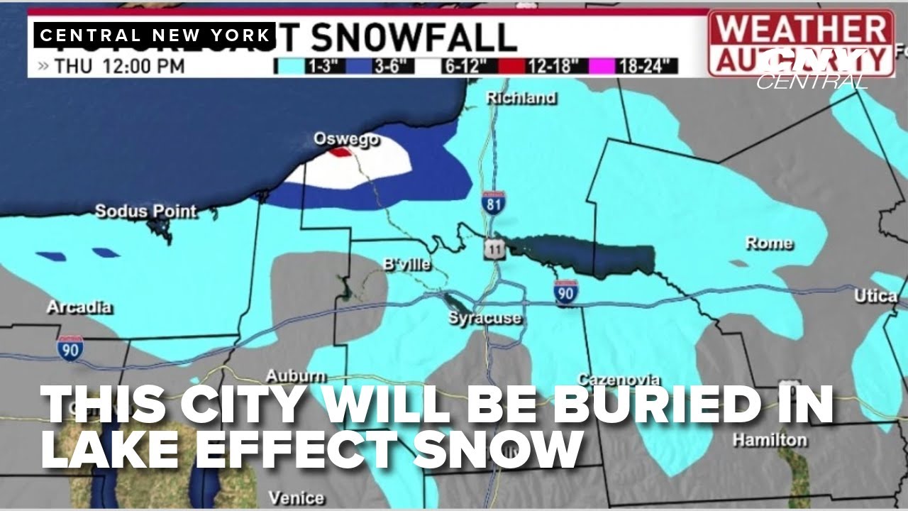 Lake effect snow warnings continue with added cold weather advisories starting tonight