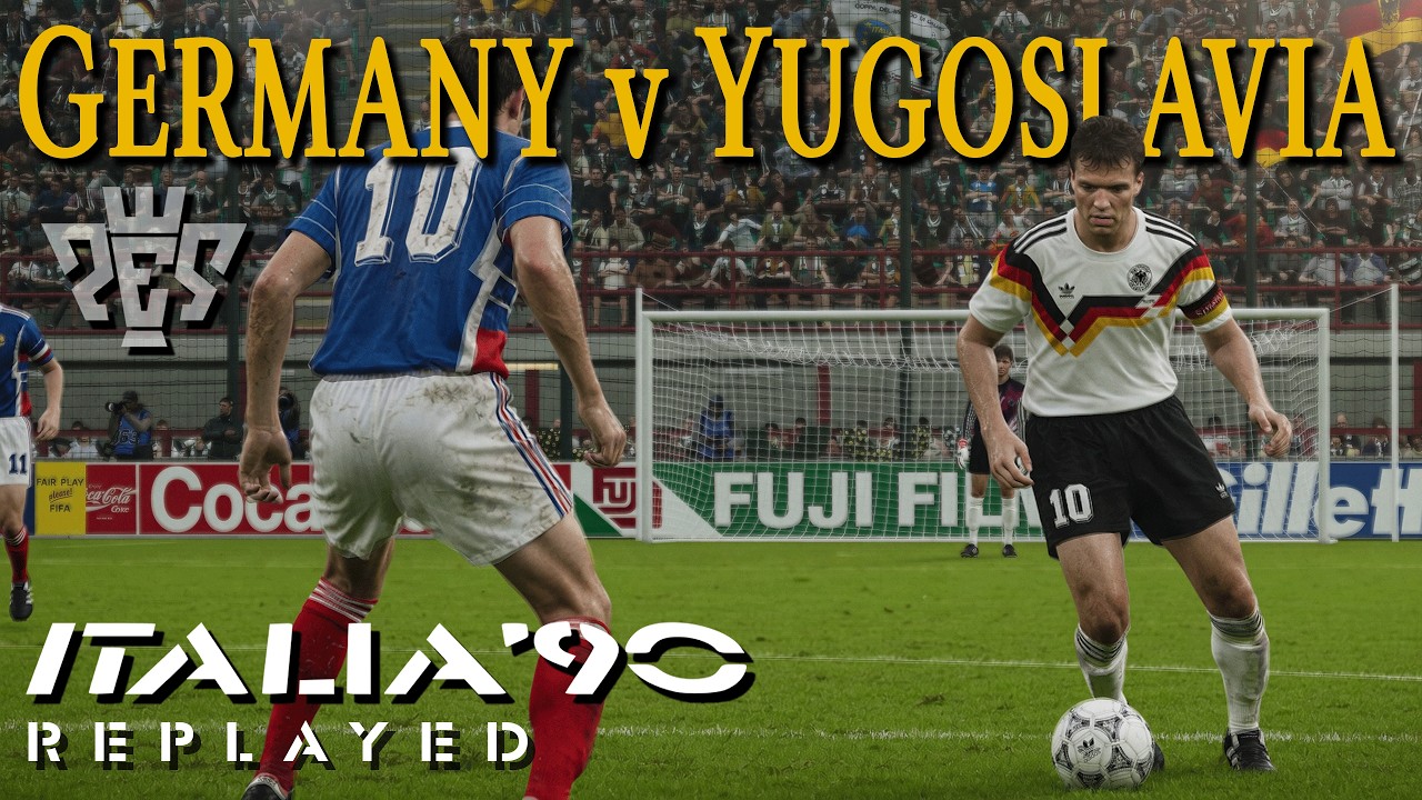 Germany v Yugoslavia - Italia '90 - PES - (Group D - Match Day 3)