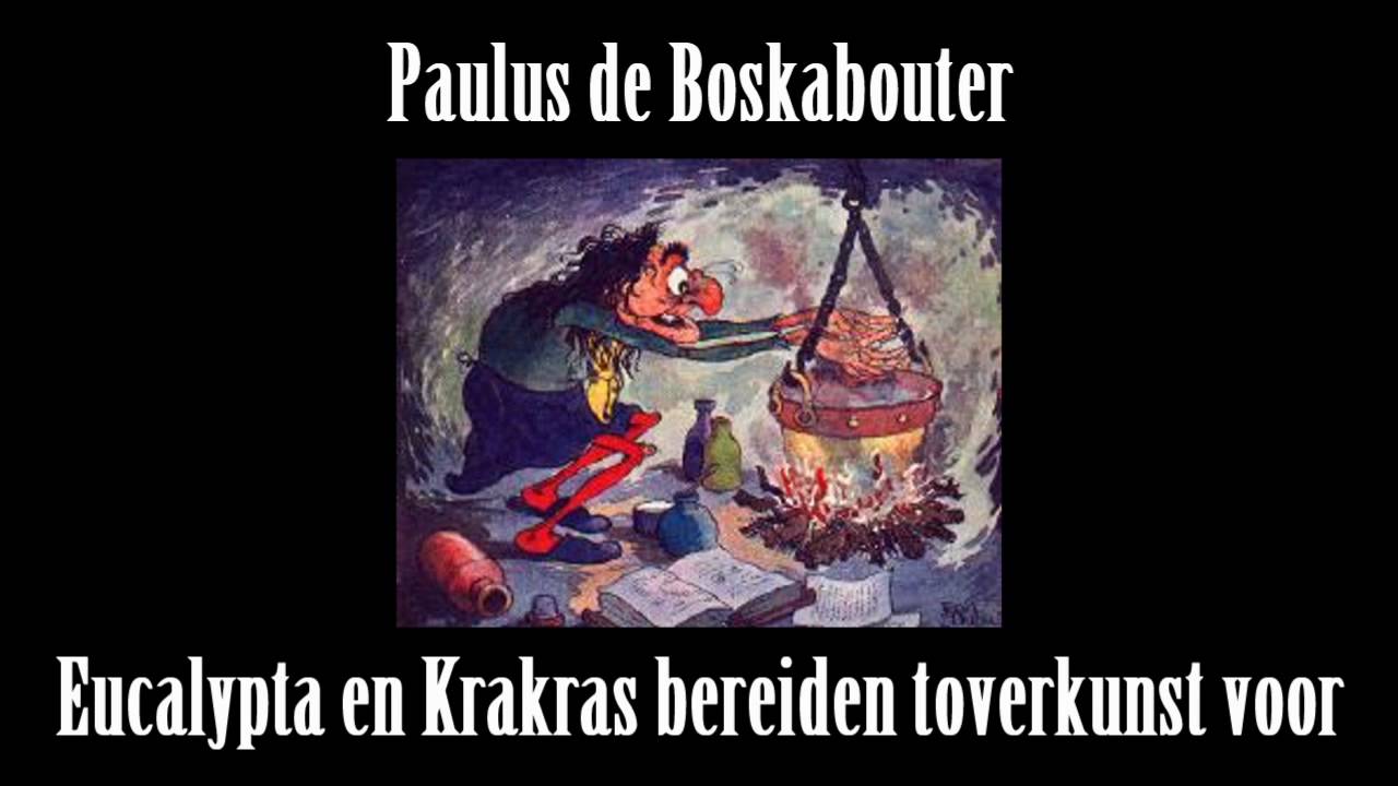 Paulus de Boskabouter (12) - Eucalypta en Krakras bereiden toverkunst voor