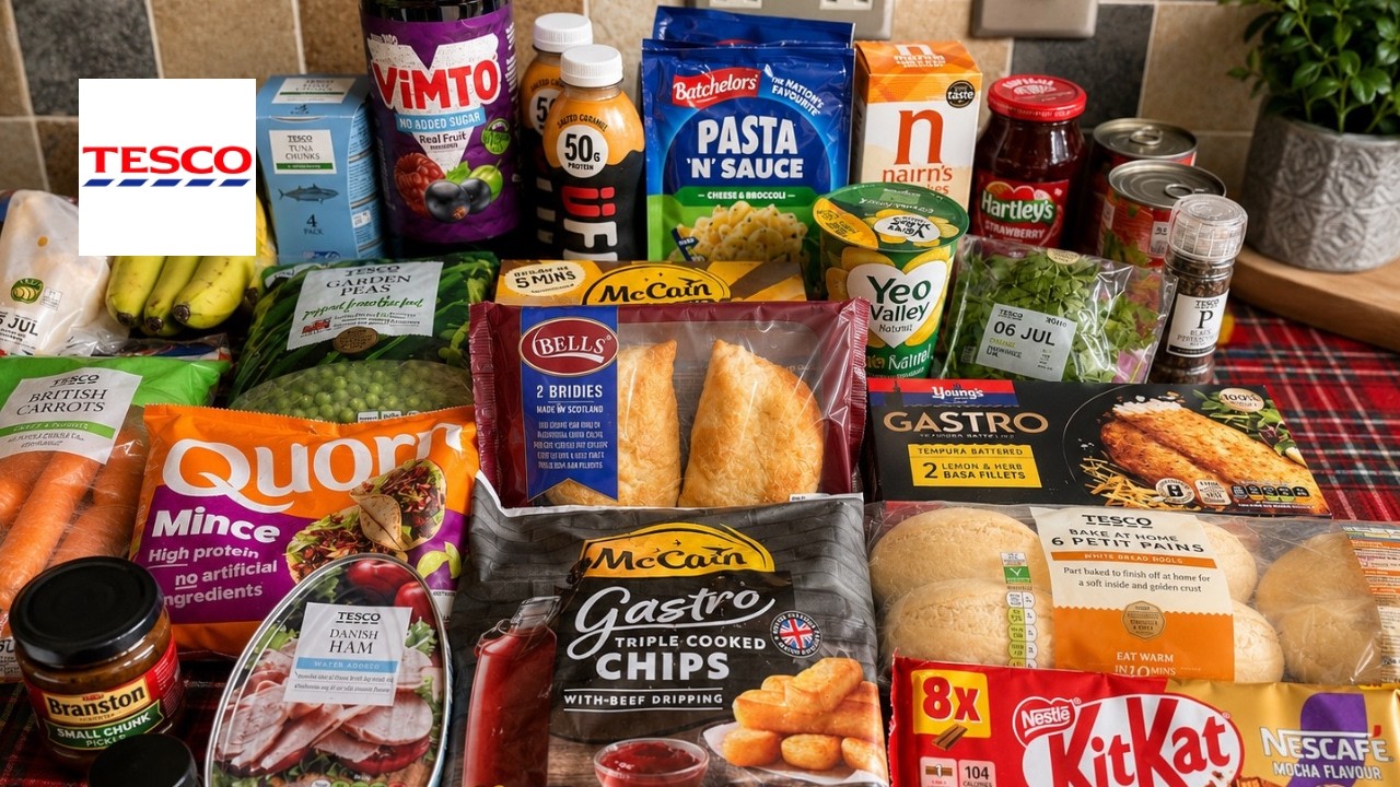 Tesco в Шотландии | Семейный поход за продуктами в Великобритании | 4 июля :)