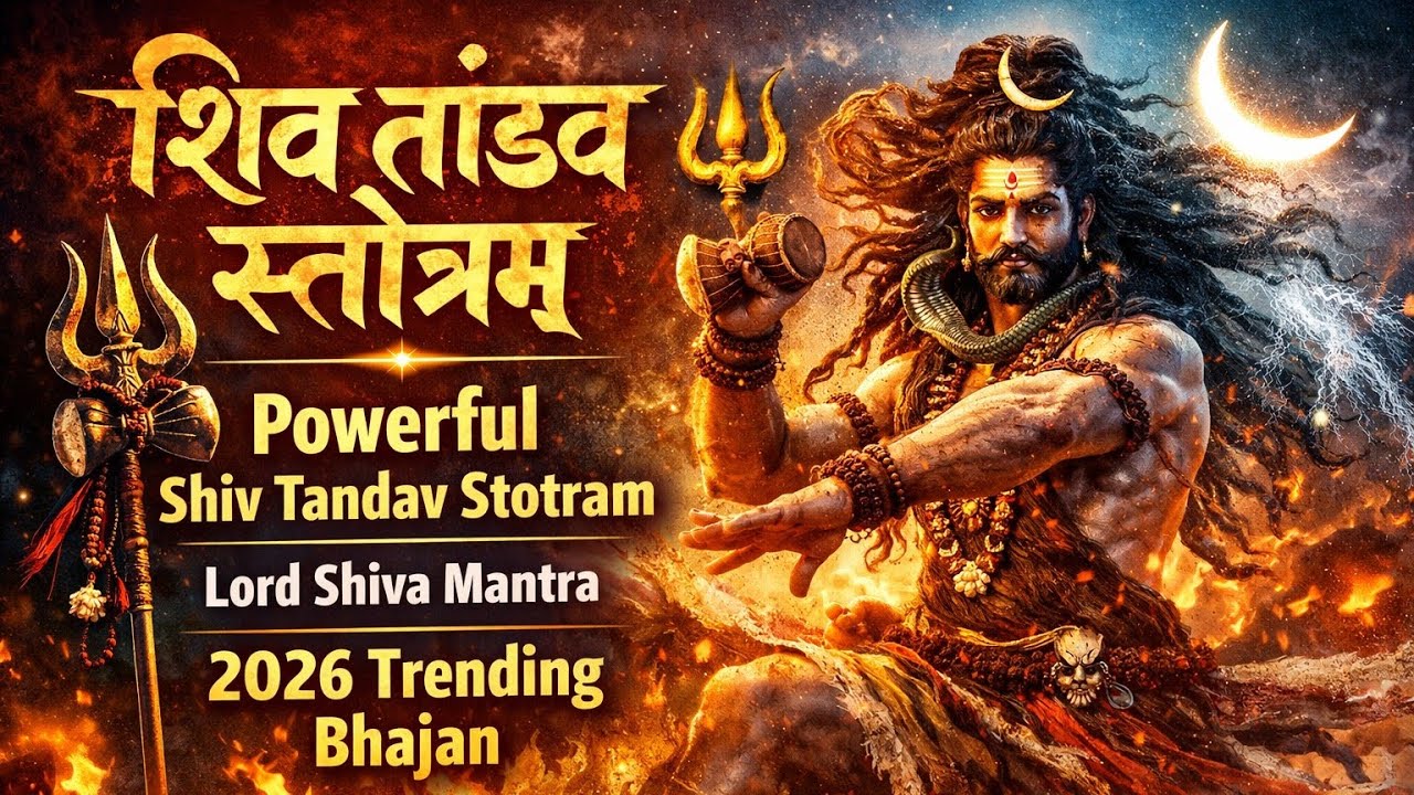 शिव तांडव स्तोत्रम् 🔱 | Powerful Shiv Tandav Stotram | Lord Shiva Mantra | 2026 Trending Bhajan
