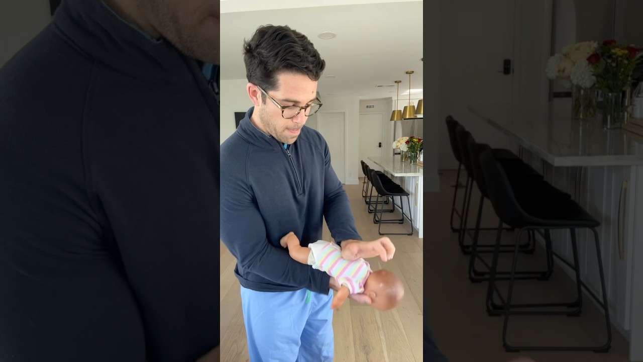 What To Do If Your Baby Is Choking 👶 | Doctor Demonstration by Dr. Yoshi