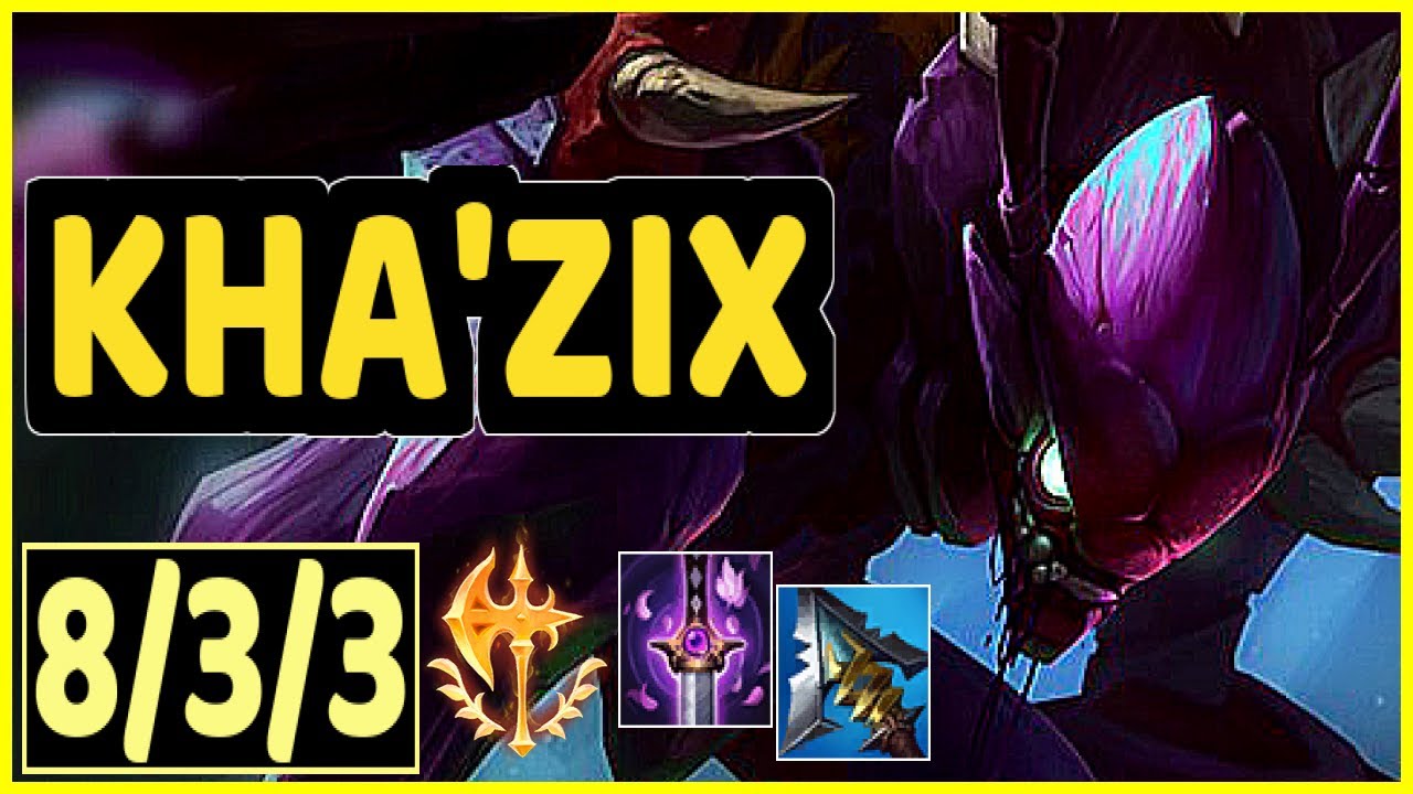 KHA'ZIX VS VOLIBEAR - 8/3/3 KDA JUNGLE GAMEPLAY DIAMOND III
