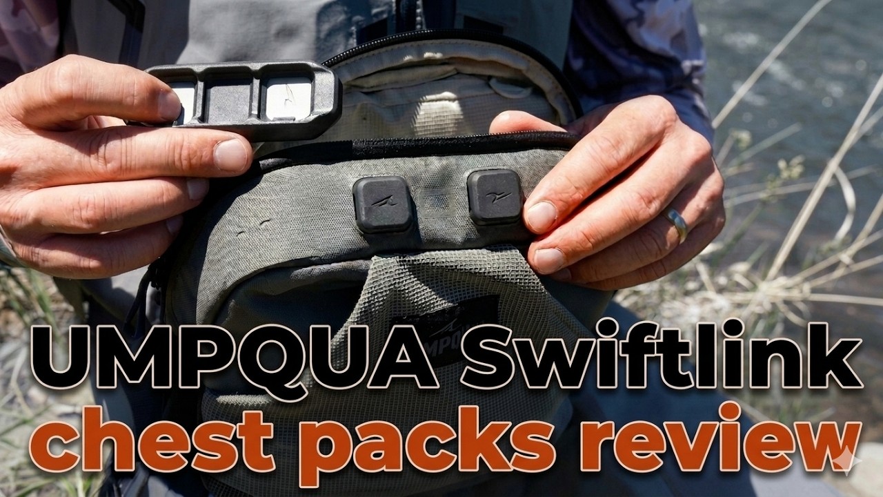 Обзор нагрудных рюкзаков Umpqua Overlook и Thundercreek Swiftlink