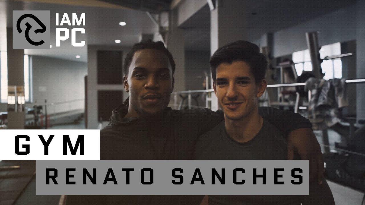 NO GINÁSIO COM RENATO SANCHES