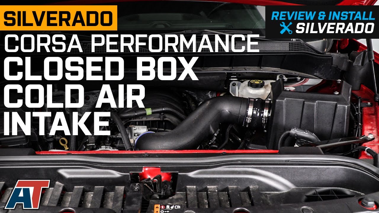 2019-2022 5.3L Silverado 1500 Corsa Performance Closed Box Cold Air Intake Review & Install