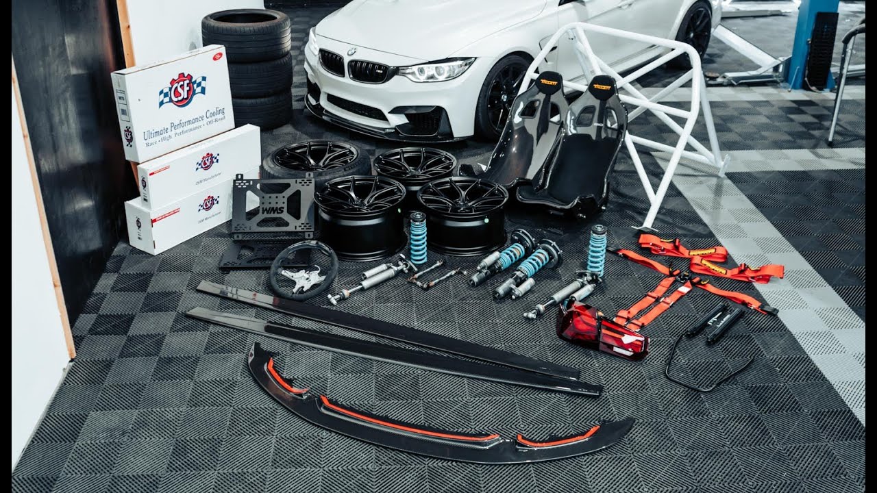 BUILDING A 700HP F80 M3 TRACK BUILD IN 5 MINUTES!