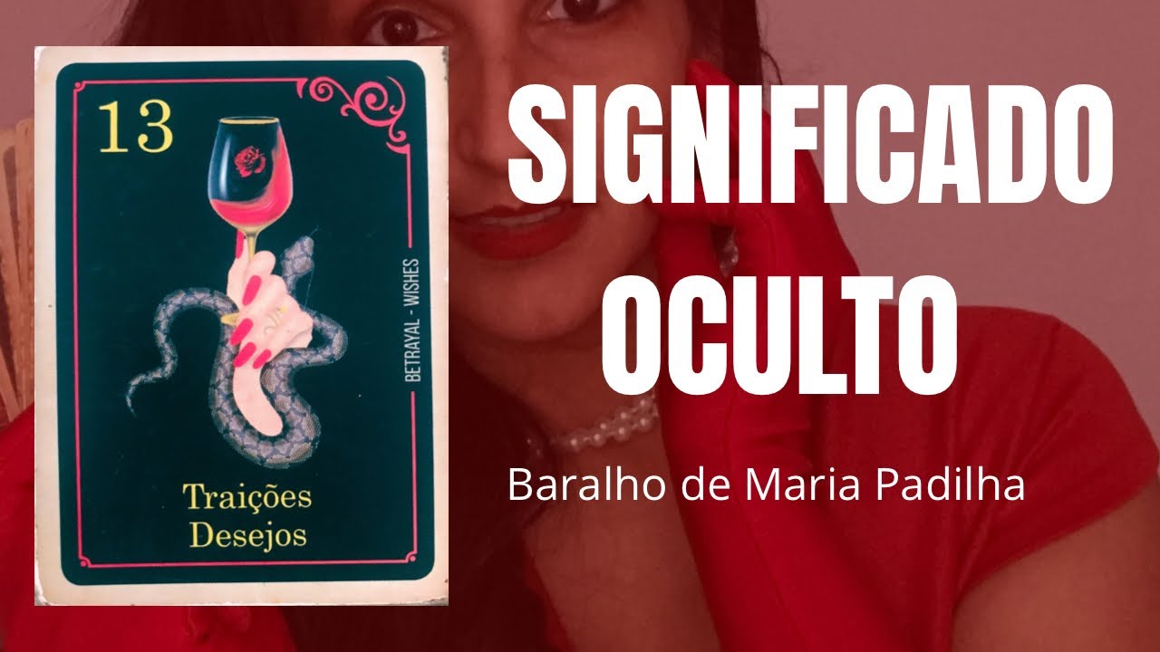 Significado CARTA 13 - AMPLIE a visão #baralhomariapadilha