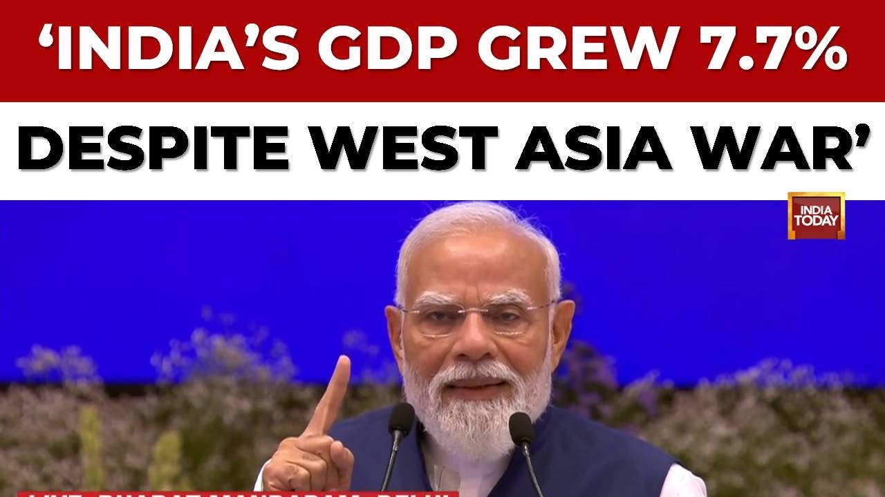 PM Modi Outlines 2047 Vision, Focuses On Tech, Green Energy And Olympics | PM Modi Speech Today
